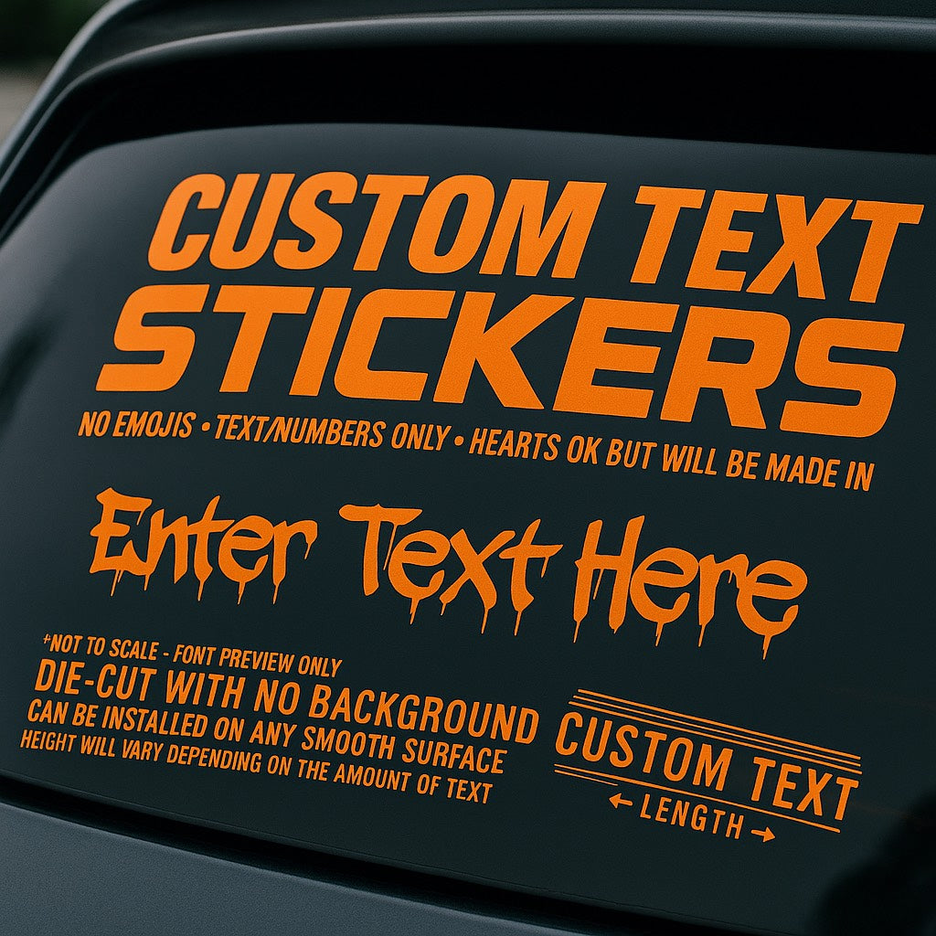 Custom Stickers