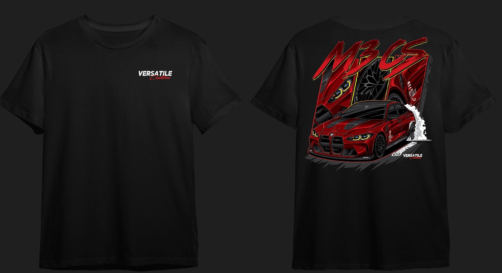 Versatile T-shirts "M3CS"